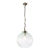 Lampa wisząca szklana kula mosiężna 35cm 71124 z serii BRYDON - Endon Lighting