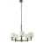 Lampa wisząca metalowa brązowa 5-punktowa 71345 z serii Indara - Endon Lighting
