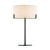 Lampa stołowa brązowa z beżowym abażurem 72631 z serii Hayfield - Endon Lighting