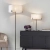 Lampa stołowa brązowa z beżowym abażurem 72631 z serii Hayfield - Endon Lighting
