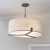 Lampa wisząca beżowa z tkaniny 3-punktowa 72635 z serii Hayfield - Endon Lighting