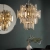 Lampa wisząca kryształowa złota 12-punktowa 72744 z serii VIVIANA - Endon Lighting