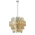 Lampa wisząca kryształowa złota 15-punktowa 72746 z serii Viviana - Endon Lighting