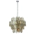 Lampa wisząca kryształowa złota 15-punktowa 72746 z serii Viviana - Endon Lighting