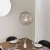 Lampa wisząca chromowana metalowa geometryczna 32cm 72817 z serii ARMOUR - Endon Lighting