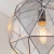 Lampa wisząca chromowana metalowa geometryczna 32cm 72817 z serii ARMOUR - Endon Lighting