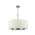 Lampa wisząca z tkaniny biało-brązowa 3-punktowa 73015 z serii Daley - Endon Lighting