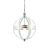 Lampa wisząca szklana chromowana kula 41cm 73108 z serii Vienna - Endon Lighting