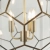Lampa wisząca szklana kula mosiężna 3-punktowa 73560 z serii Miele - Endon Lighting