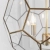 Lampa wisząca szklana kula mosiężna 3-punktowa 73560 z serii Miele - Endon Lighting