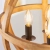 Lampa wisząca drewniana kulista 4-punktowa 73575 z serii Toba - Endon Lighting