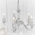 Żyrandol metalowy chromowany 5-punktowy 70cm 73598 z serii Finsbury - Endon Lighting