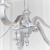 Żyrandol metalowy chromowany 5-punktowy 70cm 73598 z serii Finsbury - Endon Lighting