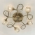Lampa sufitowa mosiężna 5-punktowa 47cm 73757 z serii Aherne - Endon Lighting