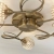 Lampa sufitowa mosiężna 5-punktowa 47cm 73757 z serii Aherne - Endon Lighting