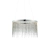 Lampa wisząca chromowana okrągła z łańcuszkami 73768 z serii ZELMA - Endon Lighting