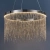 Lampa wisząca chromowana okrągła z łańcuszkami 73768 z serii ZELMA - Endon Lighting