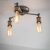 Lampa sufitowa metalowa miedziana 3-punktowa 76124 z serii HAL - Endon Lighting