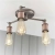 Lampa sufitowa metalowa miedziana 3-punktowa 76124 z serii HAL - Endon Lighting