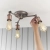 Lampa sufitowa metalowa miedziana 3-punktowa 76124 z serii HAL - Endon Lighting