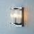 Kinkiet ścienny srebrny szklany cylindryczny 76259 z serii Easton - Endon Lighting