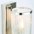 Kinkiet ścienny srebrny szklany cylindryczny 76259 z serii Easton - Endon Lighting