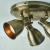 Lampa sufitowa metalowa mosiężna 3-punktowa 76279 z serii Westbury - Endon Lighting