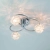 Lampa sufitowa chromowana 3-punktowa 46cm 76285 z serii Talia - Endon Lighting