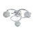 Lampa sufitowa chromowana 3-punktowa 46cm 76285 z serii Talia - Endon Lighting