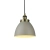 Lampa wisząca metalowa szara z mosiądzem 76328 z serii FRANKLIN - Endon Lighting