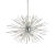 Lampa wisząca chromowana 9-punktowa 62cm 76350 z serii LENA - Endon Lighting