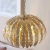 Lampa wisząca złota metalowa 3-punktowa 45cm 76360 z serii Delphine - Endon Lighting