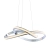 Lampa wisząca LED chromowana okrągła 66cm 76394 z serii ARIA - Endon Lighting