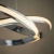 Lampa wisząca LED chromowana okrągła 66cm 76394 z serii ARIA - Endon Lighting