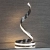 Lampa stołowa LED chromowana spiralna 45cm 76412 z serii Aria - Endon Lighting