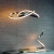 Lampa stołowa LED chromowana spiralna 45cm 76412 z serii Aria - Endon Lighting
