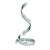 Lampa stołowa LED chromowana spiralna 45cm 76412 z serii Aria - Endon Lighting