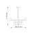 Lampa sufitowa metalowa czarna 6-punktowa 76502 z serii Studio - Endon Lighting