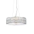 Lampa wisząca kryształowa chromowana 38cm 76513 z serii Verina - Endon Lighting