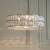 Lampa wisząca kryształowa chromowana 38cm 76513 z serii Verina - Endon Lighting