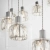 Lampa wisząca chromowana 12-punktowa 57cm 76518 z serii Verina - Endon Lighting