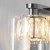Kinkiet ścienny chromowany szklany 76521 z serii Verina - Endon Lighting