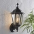 Kinkiet zewnętrzny czarny metalowy z czujnikiem ruchu 76548 z serii Burford - Endon Lighting