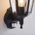 Kinkiet zewnętrzny czarny metalowy z czujnikiem ruchu 76548 z serii Burford - Endon Lighting