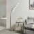 Lampa podłogowa metalowa srebrna 5-punktowa 76568 z serii JASPA - Endon Lighting