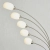 Lampa podłogowa metalowa srebrna 5-punktowa 76568 z serii JASPA - Endon Lighting