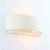 Kinkiet gipsowy biały półokrągły 76570 z serii GIANNA - Endon Lighting