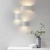 Kinkiet gipsowy biały półokrągły 76570 z serii GIANNA - Endon Lighting