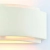 Kinkiet gipsowy biały półokrągły 76570 z serii GIANNA - Endon Lighting