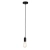 Lampa wisząca czarna metalowa 1-punktowa 76581 z serii STUDIO - Endon Lighting
